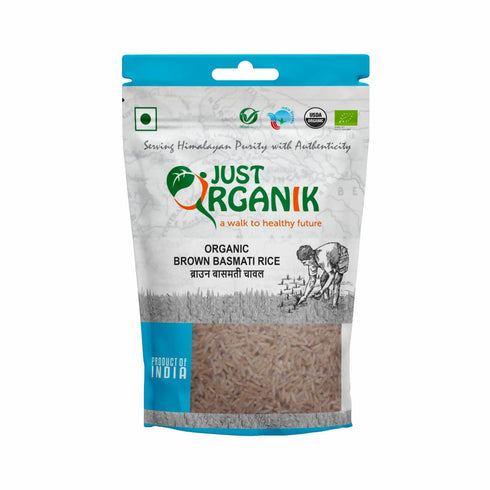 Just Organik Brown Basmati Rice